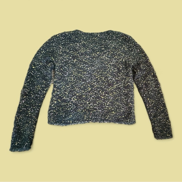 Wild Fabel Green Confetti Sweater Sz  L - Picture 4 of 7